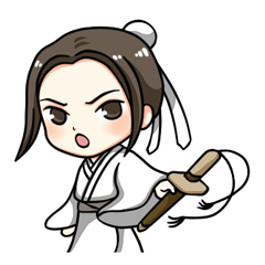 [LINEスタンプ] Little Wuxia