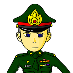 [LINEスタンプ] Cadet's