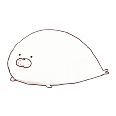 [LINEスタンプ] のんびりあざらし