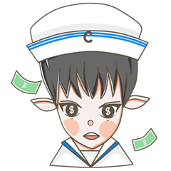 [LINEスタンプ] Captain Chan