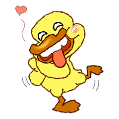 [LINEスタンプ] the Yellow Duck
