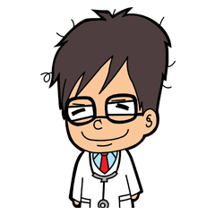 [LINEスタンプ] Funny Doctor TH Vr.2