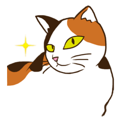 [LINEスタンプ] Mi-ke, the Calico Cat 2