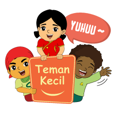 [LINEスタンプ] Teman Kecil Part 1