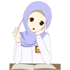[LINEスタンプ] Hijab student