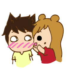 [LINEスタンプ] Story couple