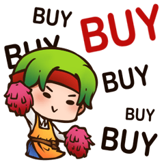 [LINEスタンプ] Fresh merchant (EN)