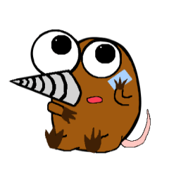 [LINEスタンプ] もぐりん