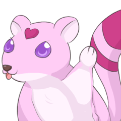[LINEスタンプ] Flying Squirrel circularity