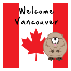 [LINEスタンプ] Vancouver Canada 4