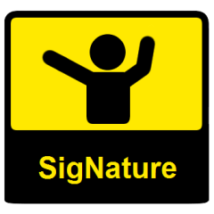 [LINEスタンプ] SigNature (TH-EN)