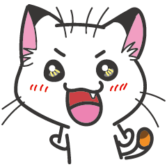 [LINEスタンプ] Calico cat don't talk