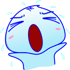 [LINEスタンプ] Water drops People. The second bomb