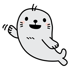 [LINEスタンプ] Popo sealの画像（メイン）