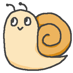 [LINEスタンプ] せおうよ！かたつむりさん