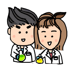 [LINEスタンプ] Scientist story version 1