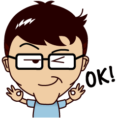 [LINEスタンプ] Stupid Hair Boy