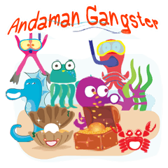 [LINEスタンプ] Andaman Gangster