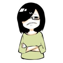 [LINEスタンプ] Small basket