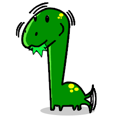 [LINEスタンプ] Dino Lover