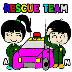 [LINEスタンプ] RESCUE TEAM STICKER