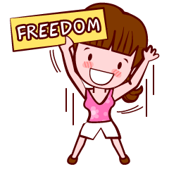 [LINEスタンプ] Namkao Love Freedom