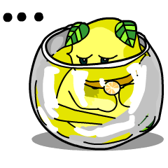 [LINEスタンプ] Lemon cat