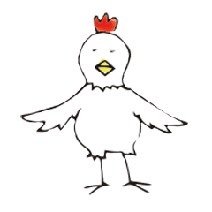 [LINEスタンプ] 面倒鶏（めんどり）さん