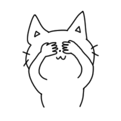 [LINEスタンプ] ねこスタンプだにゃん