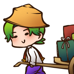 [LINEスタンプ] Mr. Ancient merchant (EN)