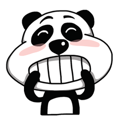 [LINEスタンプ] Kinny Panda
