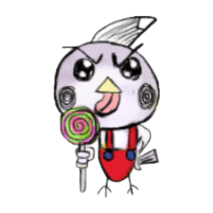 [LINEスタンプ] Daily life in parrot