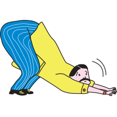 [LINEスタンプ] Crazy people life