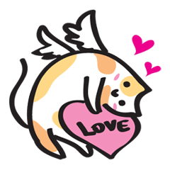 [LINEスタンプ] Cat say！