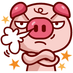 [LINEスタンプ] Love Piggy