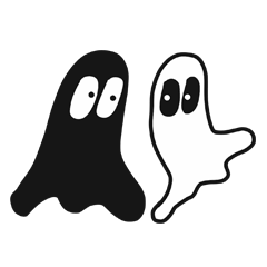 [LINEスタンプ] The towel Ghost