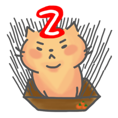 [LINEスタンプ] Lazy Cat 2~Talking~