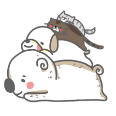 [LINEスタンプ] Chiau bear