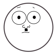 [LINEスタンプ] Smile Moon Face