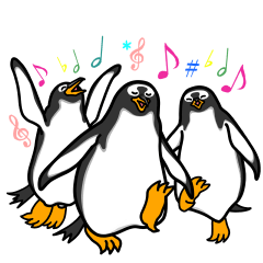 [LINEスタンプ] ペンギンスタンプ(ジェンツーペンギン2)