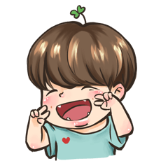 [LINEスタンプ] Little Tree Boy