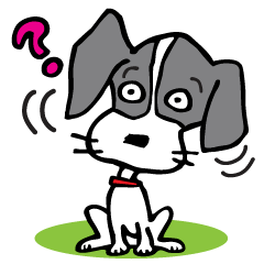 [LINEスタンプ] パタパタ垂れ耳犬