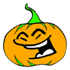 [LINEスタンプ] Pumpkin Display