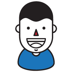 [LINEスタンプ] Mr.Blue emotion