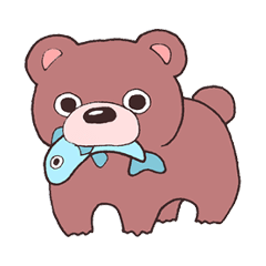 [LINEスタンプ] くまのきぼり