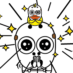 [LINEスタンプ] Mask Men