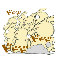 [LINEスタンプ] はむラビット物語
