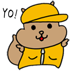 [LINEスタンプ] リスラッパー2