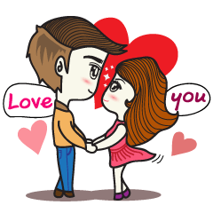 [LINEスタンプ] Perfect Couples II [Eng]
