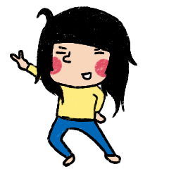 [LINEスタンプ] Do you have sister like this？